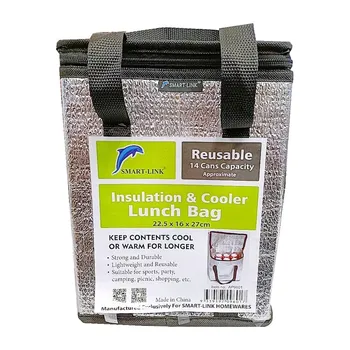 Insulation & Cooler Bag-14 Cans 22.5x16x27cm 