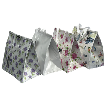 Printed Cooler Bag Velcro Seal 40x22x37cm 