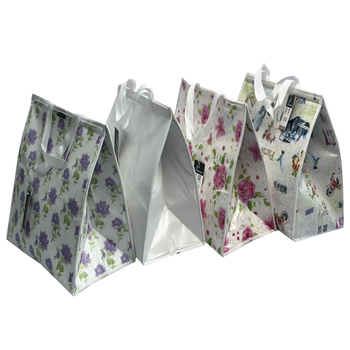 Printed Cooler Bag Velcro Seal 30x19x35.5cm 