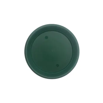 Plastic Round Flower Pot Saucer-Green Dia23x3cm 
