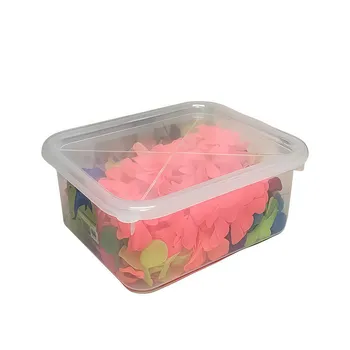 Plastic Storage Container with Lid 10L -Clear 36.8x31.3x13cm 
