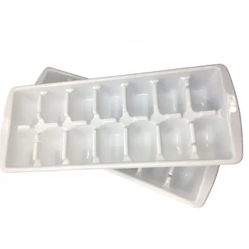 2pk Large Plastic Ice Cube Tray  27x11.1x6cm 