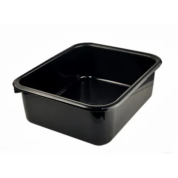 Plastic Storage Container 10L-Black 36x30x12cm