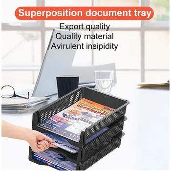 A4 Document Rack Stackable 33x25.2x7.2cm 