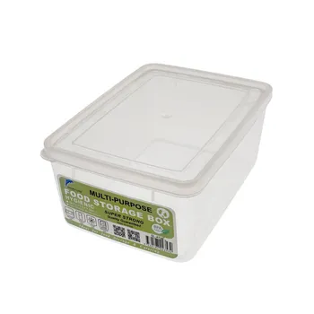 2L Plastic Food Storage Box 21x15x9cm