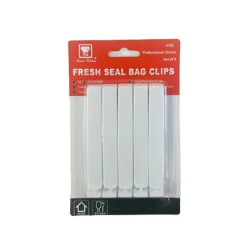 5pc Plastic Seal Bag Clips 