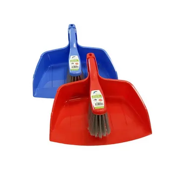Plastic Dustpan And Brush Set 29.8x25x6cm