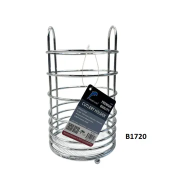 Round Cutlery Holder-Chrome Plating Dia110x200mm