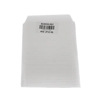 50pk 500ml Rectangular Food Container-Base Only 17.5x12.5x4cm