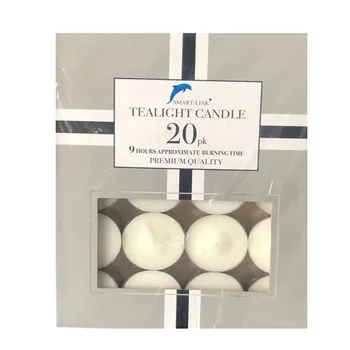 20pk Tealight Candle 9Hours 23grs
