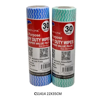 30pcs Multi-Purpose Cleaning Wipes 22x35cm