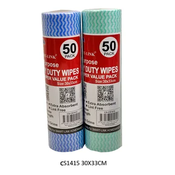 50pcs Multi-Purpose Cleaning Wipes 30x33cm