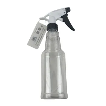 Plastic Spray Bottle-Clear Dia6.5x26cm