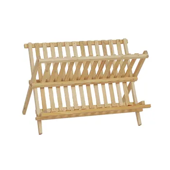 Wooden Dish Rack 43x37x29cm 