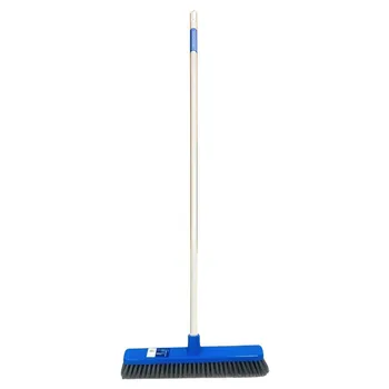 Heavy Duty Hard Brush Wide Broom 38x130cm