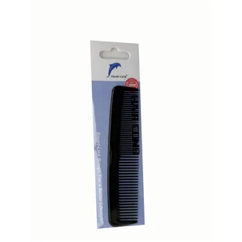 Plastic Hair Comb Black