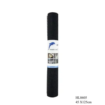 PVC Anti Slip Mat-Black 45x125cm