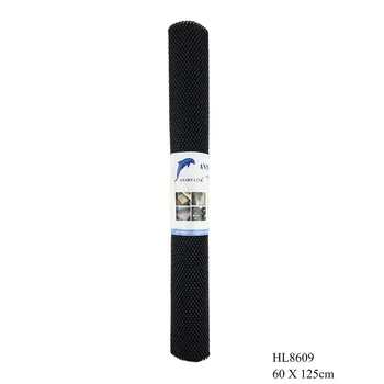 PVC Anti Slip Mat-Black 60x125cm  