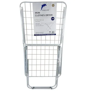 20m Iron Clothes Dryer White Coated 180x55x108cm