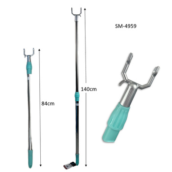 Telescopic Stainless Steel Clothes Picker 84-140cm