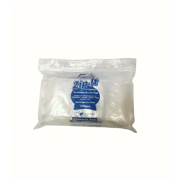 100pcs Resealable Zip Lock Bags 50x70mm 