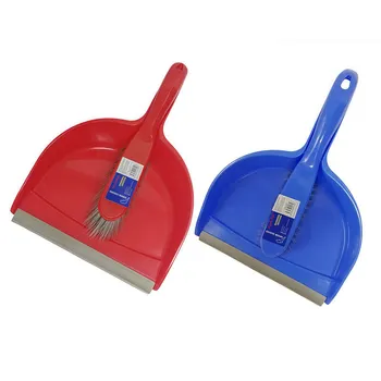 Plastic Dustpan And Brush Set