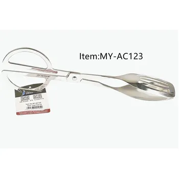 Stainless Steel Large Scissors Shape Food Tongs
