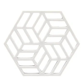 2pc Hexagon Silicone Insulation Pad 