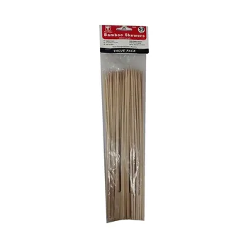 50pc Bamboo Paddle Skewers 300mm 
