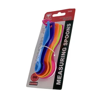 5pc Plastic Measuring Spoon Set