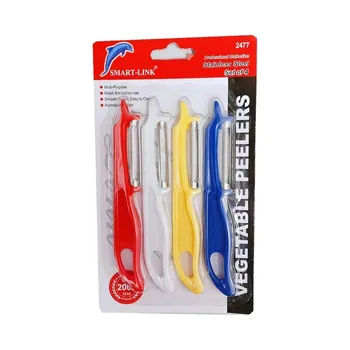 4pc Vegetable Peeler 14.5x2.4x0.8cm