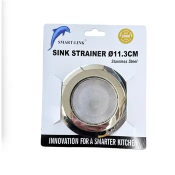 Stainless Steel Mesh Sink Strainer Dia11.3cm