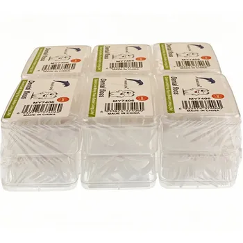 50pc Dental Floss Pick White