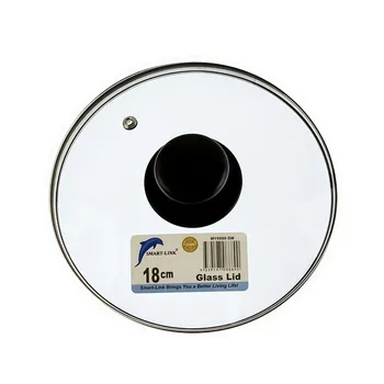 Tempered Glass Lid for Pot and Pan 18cm
