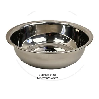 45cm Stainless Steel Basin Dia38.5x43x12cm