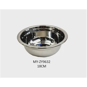 Stainless Steel Mixing Bowl Dia18x6.5cm