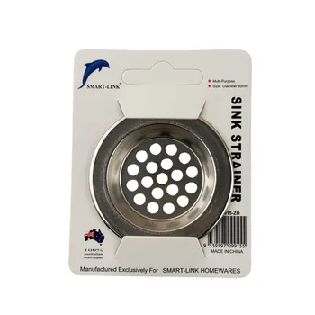 Stainless Steel Sink Strainer Dia6x0.5cm