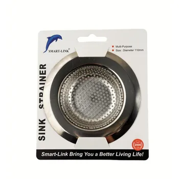 Stainless Steel Sink Strainer Heavy Duty 42g Dia11x2cm