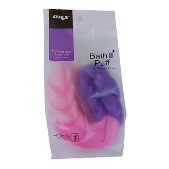 1pc Braided Bath Puff 