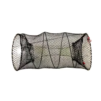 Collapsible Round Prawn & Crab Catching Net Dia45x90cm