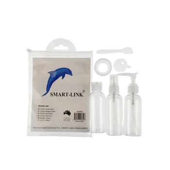 6pc Plastic Travel Set