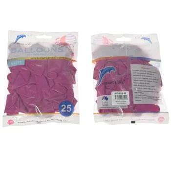 25pc Matte Latex Balloon-Fuchsia 30CM