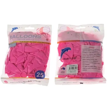 25pc Matte Latex Balloon-Pink 30CM