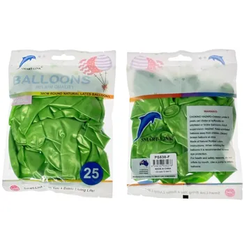 25pc Pearl Latex Balloon-Grass Green 30CM