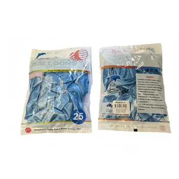 25pc Pearl Latex Balloon-Light Blue 30CM