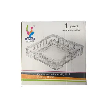 Glass Ashtray Square 120x120x35mm