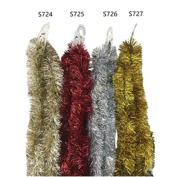 Christmas Tinsel Classic-Red 9x200cm