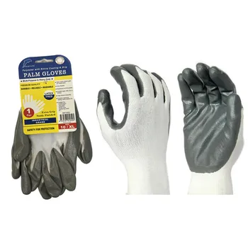 Polyester & Nitrile Palm Gloves SIZE: 10/XL 