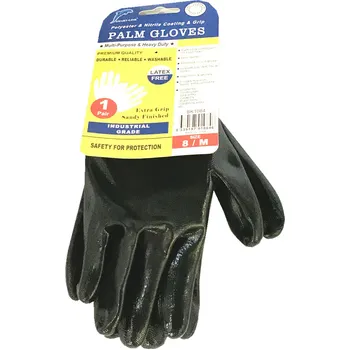 Polyester Nitrile Palm Gloves SIZE: 8/M 