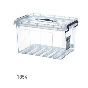 35L Plastic Storage Box & Container 53.5x39x25cm 